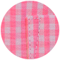 CHEMISIER FEMME LADY VICHY ROSE CLAIR COL A FLEURS