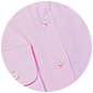CHEMISIER FEMME LADY ROSE CLAIR COL A FLEURS