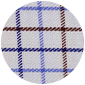 CHEMISE HOMMME ATLANTIQUE BLANCHE - CARREAUX BLEUS