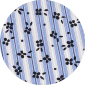 CHEMISIER FEMME LADY RAYURES BLEU CIEL - MOTIFS